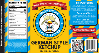 Wurst Chick... German Style Ketchup